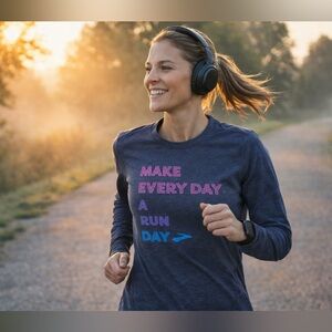 🏃‍♀️ Brooks “Make Every Day a Run Day” Long Sleeve Performance Top women’s small